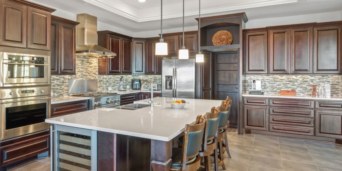 Modern kitchen pantry with custom shelving, organized storage, and built-in cabinetry | Kitchen Pantry Design Ideas